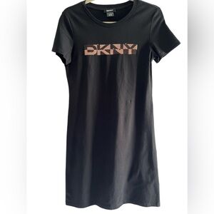 DKNY sport logo T shirt dress